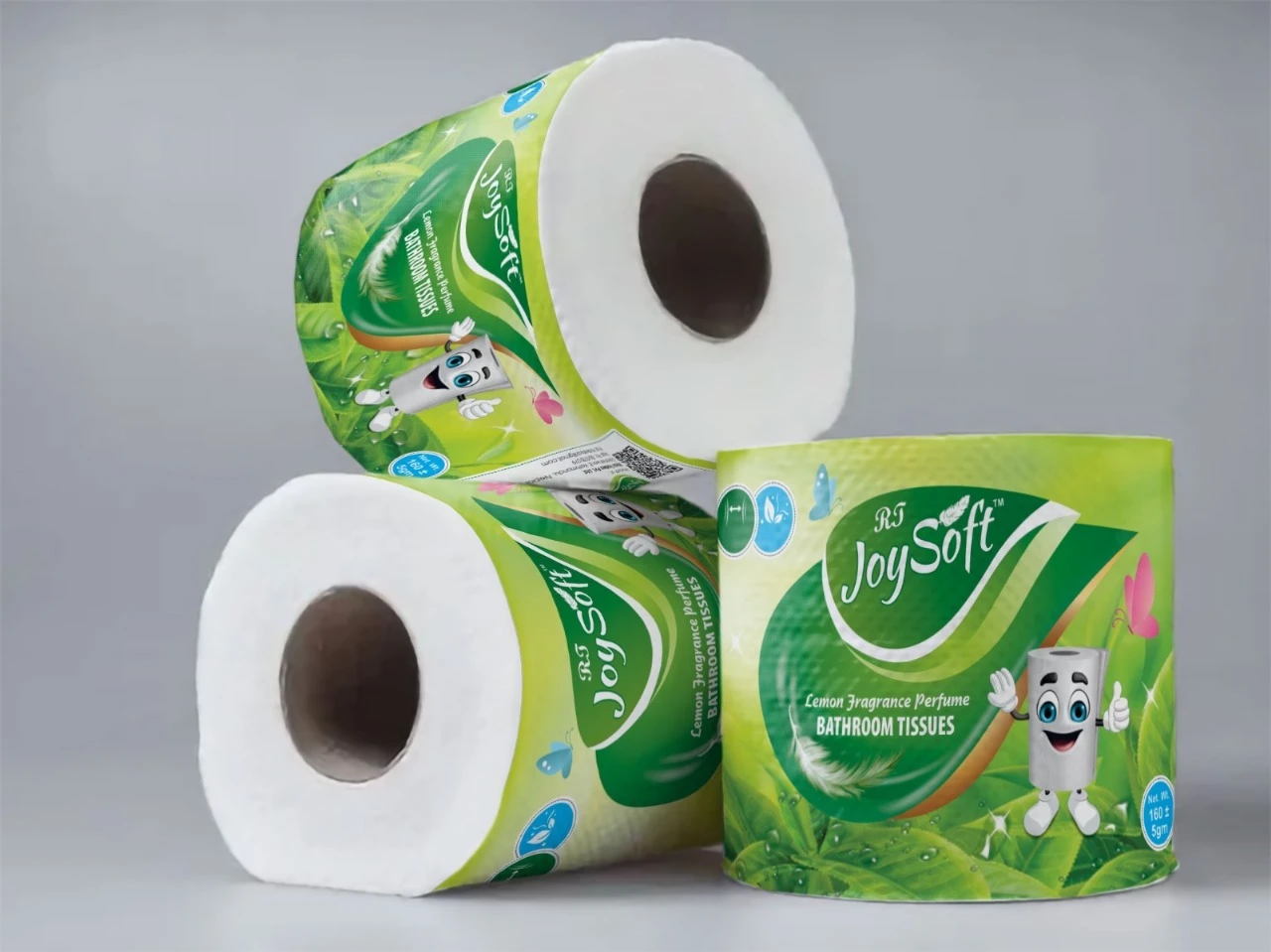 Joysoft Toilet Rolls (160gm) Lemon Fragrance