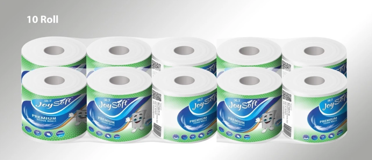 Joysoft toilet Rolls (160gm) 10 Piece Pack