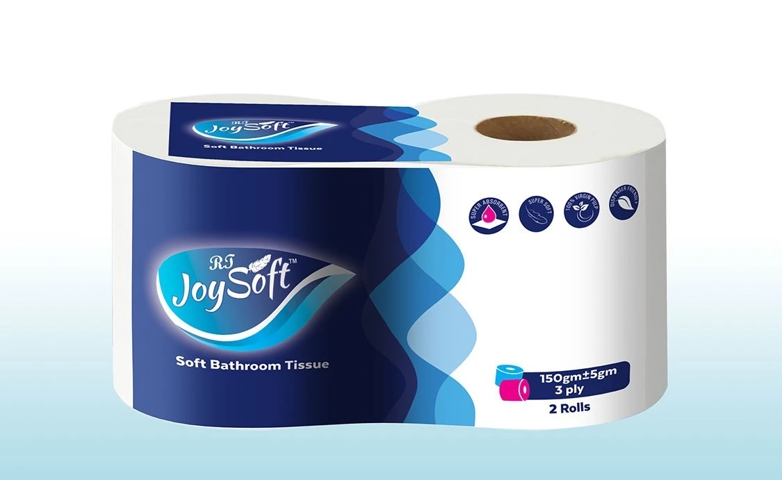 Joysoft Premium Toilet Rolls (160gm) 2 Piece Pack